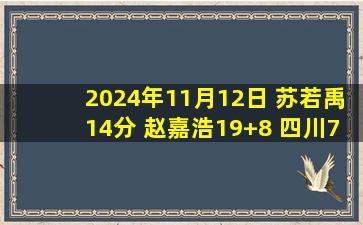 2024年11月12日 苏若禹14分 赵嘉浩19+8 四川7人上双击败吉林